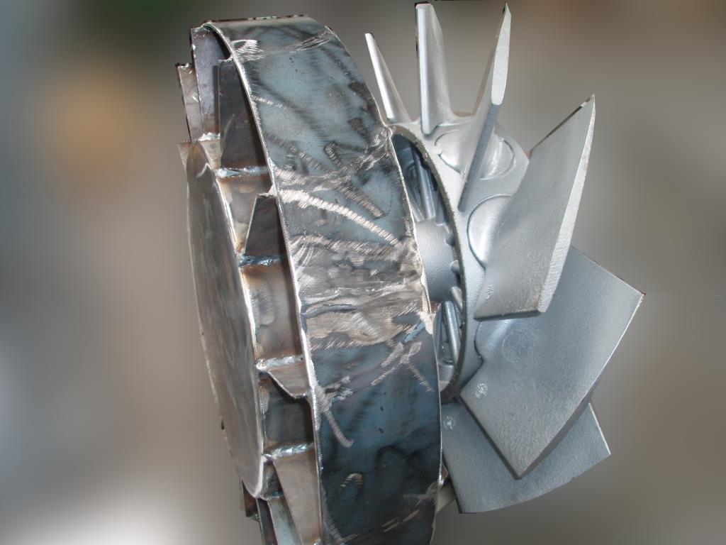 Radialventilator Abluft für die industrielle Absaugung